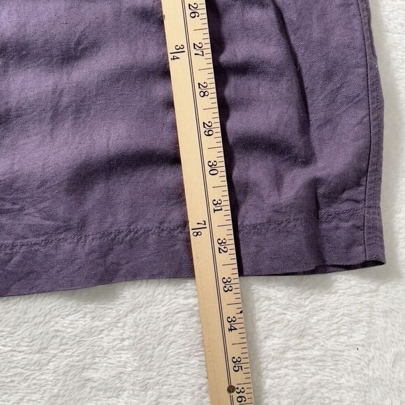 Wilfred Delphine Shift Mini Dress Womens XXS Purple Dolman Sleeve Lagenlook - Picture 11 of 11